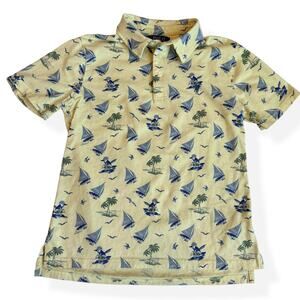 Polo Ralph Lauren Windsurfing Polo Bear Cotton Shirt Youth Medium 10-12